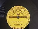 Original Sun Records Elvis Presley  Baby Let's Play House/ I'm Left You Right