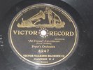 Al Fresco - Intermezzo    Pryor's Orchestra  on  VICTOR RECORD  # 4247    1905