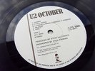 U2 OCTOBER 1st textured sleeve Press UK LP MINT  TIME CAPSULE COPY