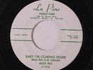 MACK RICE: Baby I'm Coming Home / My Baby 45 (clean VG, few pressing dimples on
