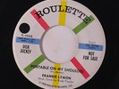 FRANKIE LYMON & GROUP: Portable On My Shoulder / Mama Don't Allow It 45 (dj, to