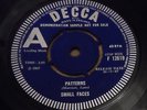 small faces. RARE decca demo.E TO D / PATTERNS. F12619.1967.original. EX to MINT