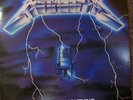 METALLICA:RIDE THE LIGHTNING LP. MEGAFORCE 769. GREY LABEL. A+