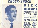 DICK BIONDI--(WLS CHICAGO-DJ)--PICTURE SLEEVE + 45--(THE PIZZA SONG)--PS--PIC