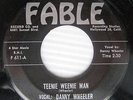 DANNY WHEELER & Sandy Stanton Teenie Weenie Man ...Alligators ROCKABILLY 45 w47