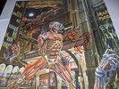 IRON MAIDEN SOMEWHERE IN TIME LP SIGNED BY BRUCE DICKINSON AND NICKO McBAIN