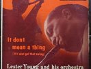 * LESTER YOUNG It Don't Mean A Thing RARE JAZZ SAX Verve/Clef DG Trumpeter LP
