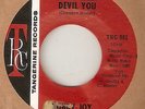 BOBBY JOY You Sweet Devil You TANGERINE WIGAN CASINO  NORTHERN SOUL 45