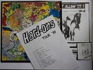 Hard-Ons Love Is A Battlefield UK 1989 LP + Inner + PR-Sheet Punk