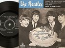 THE BEATLES I WANT TO HOLD YOUR HAND EP DANISH SWEDISH 45+PS 1964 RARE CAKE PS