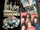 RAMONES-4-LP-LOT-ROCKET RUSSIA-1st PRESS/LEAVE HOME/ROAD RUIN/END CENTRY-PUNK LP