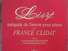 LISZT complete piano works by france clidat french original 4xLP box '69 STEREO