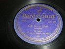 PRE WAR BLUES- MA RAINEY & GEORGIA JAZZ BAND- PARAMOUNT 78 RPM-CELL BOUND BLUES
