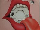 ROLLING STONES Happy / All Down The Line WHITE LABEL PROMO w/Lips sleeve