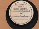 78 RPM Louis Armstrong Columbia test pressing Love You Funny Thing in E-