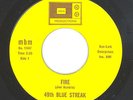 49th BLUE STREAK Fire/Foxy Lady HENDRIX MBM 1947 GARAGE PSYCH FUZZ GUITAR