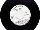 ELVIS PRESLEY Vintage White Label Promo 45 RPM Record EASY COME, EASY GO Rare