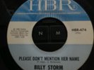 Billy storm please dont mention her name hbr   northern soul 45
