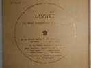BOBESCO CAPPONE LANCELOT RISTENPART MOZART 1stFRENCH DISCOPHILES FRANCAIS 730037