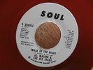 JR WALKER WALK IN THE NIGHT RARE RED WAX SOUL RARE PROMO NEAR MINT  SOUL 45