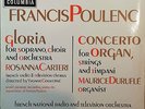 COLUMBIA SAX 2445 BLUE/SILVER *PRETRE* POULENC GLORIA ORGAN CONCERTO