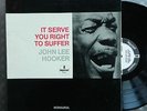 JOHN LEE HOOKER IMPULSE MONO A-9103 PROMO LP It Serve You Right To Suffer VG+