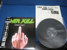 Over Kill F***k You Japan Vinyl 5 Tracks EP with OBI 1987 Overkill Lubricunts