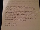 A Lot Like Birds Handwritten Lyrics Sheet Dance Gavin Dance Conversation Piece