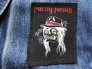 PRETTY MAIDS - old school  PATCH Vintage 80s Heavy Metal Kutte Iron Maiden Saxon