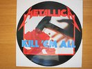 Metallica Kill 'Em All Picture Disc LP Near Mint Superb Example