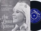 ANN-LOUISE HANSON Arrivederci..Norwegian 45PS 1968 Cover Lotar Olias/Henry Mayer