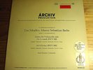 Pierre FOURNIER Bach Suites Cello Solo 5 & 6 LP Archiv SAPM RED STEREO