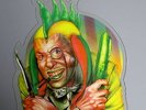 Marillion Garden Party Excellent Shaped Picture Disc With Mint Sleeve