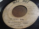 Ruby Carter-with The Exceptional Three-Un Lucky Girl/What about Me-Good