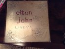 ELTON JOHN LIVE VINYL WHITE LABLE RECORD
