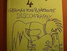 POGOGRAPHIE 4 : GERMAN PUNK & HARDCORE DISCOGRAPHY 1977 - 89 SLIME , HASS , VKJ