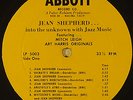JEAN SHEPHERD-INTO THE UNKNOWN WITH JAZZ MUSIC-ORIGINAL DEEP GROOVE MONO LP