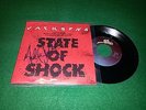 Michael Jackson - STATE OF SHOCK - PORTUGAL PS 7/45 1984 RARE SIGNED - NMINT