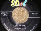 Excellent 1957 Rock 45 - SANFORD CLARK 