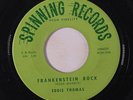 EDDIE THOMAS: Frankenstein Rock / So Sincere 45 rare Rockabilly