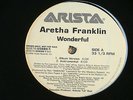 ARETHA  FRANKLIN WONDERFUL  RARE PROMO  NEAR MINT  ARISTA 55680  12