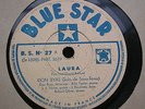 78 trs-rpm-DON BYAS- SOLO DE SAXO TENOR- LAURA - BLUE STAR B.S.27