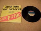 original copy of THE SEX PISTOLS LP - never mind the bollocks....A5/B5.