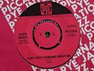 DAVID BOWIE WITH THE LOWER THIRD CAN'T HELP THINKING UK FIRST 45 1966 SUPER RARE