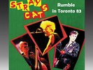 RARE- STRAY CATS - IN toronto 1983 7