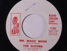 GLEAMS: Mr. Magic Moon / Pile Driver 45 (dj, wol) rare Vocal Groups