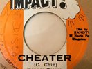 DENNIS BROWN / TOMMY MCCOOK - cheater b/w harvest in the east - IMPACT VG++//