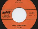Hear - Rare Teen 45 - Don McKnight and the Debonaires - Judy - Night # 300