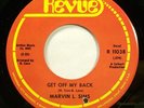 Soul 45 - Marvin L. Sims - Get off my back - Mint-