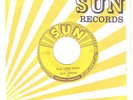 RARE 1950s 45 - Carl Perkins on Sun 234 - Blue Suede Shoes / Honey Don't